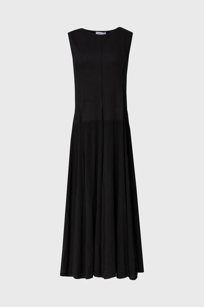 Black Fabric Combo Jumper